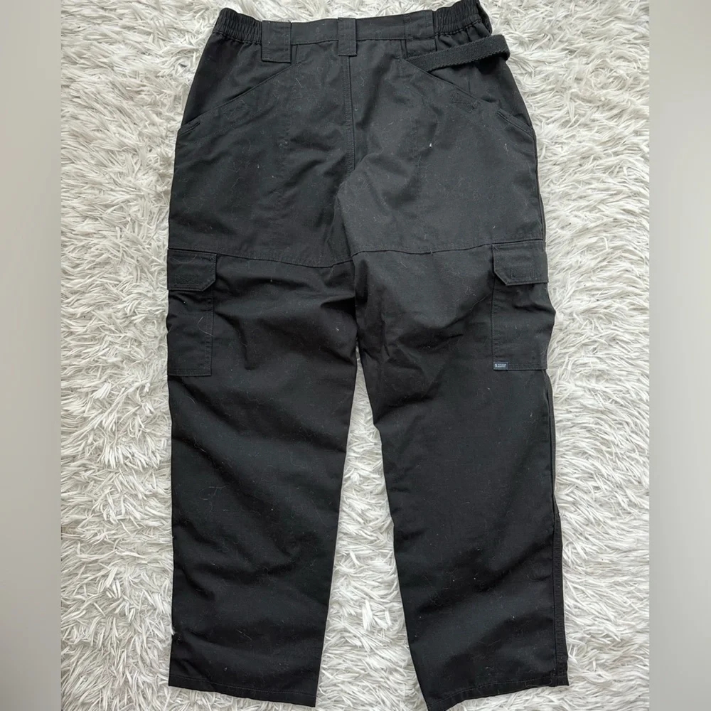 5.11 Tactical Men's Black Taclite Pro 74273 019 Ripstop Pants Straight Fit 34x30 - Picture 2 of 8